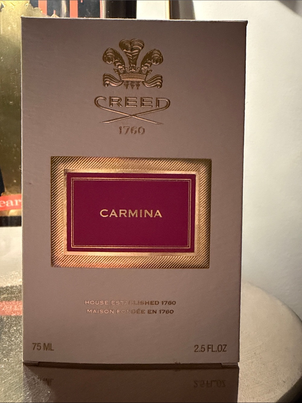 Fragrance Box - Creed Carmina
